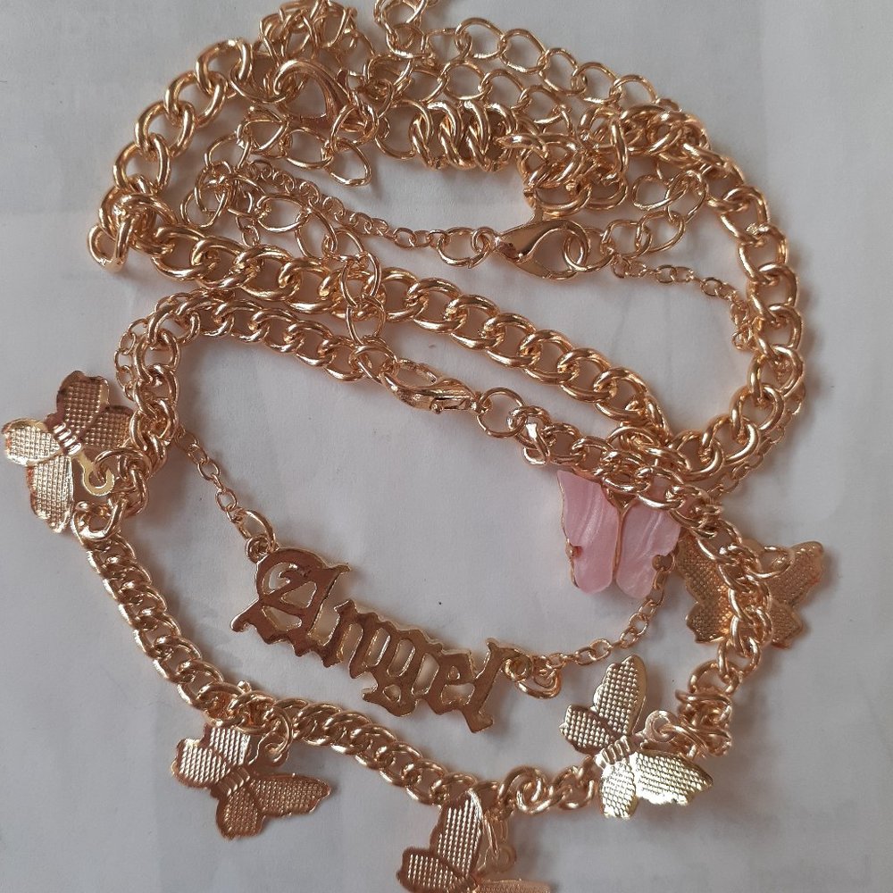 Brand New 3-Chain Anklet Bracelet